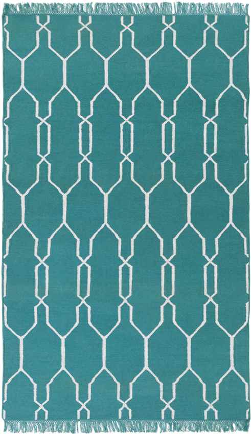 Tange Modern Blue Area Rug