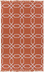 Knoxville Modern Rust/Ivory Area Rug