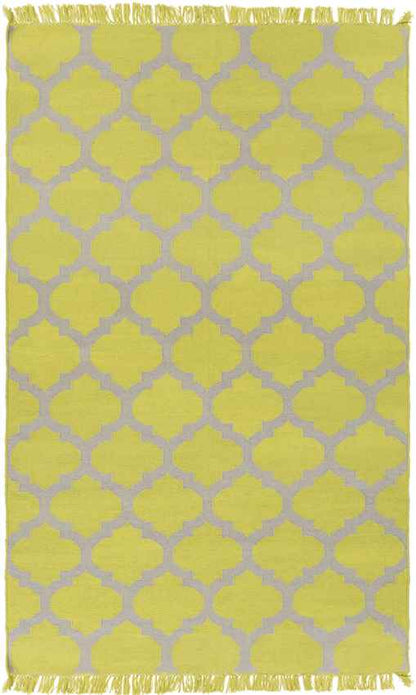 Kobuk Modern Lime/Light Gray Area Rug