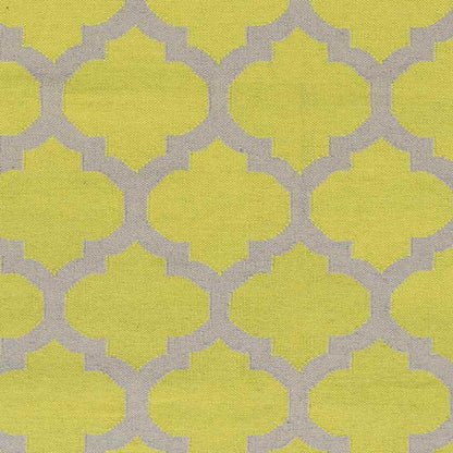 Kobuk Modern Lime/Light Gray Area Rug