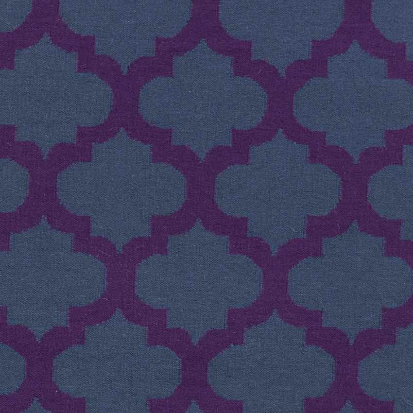 Kobuk Modern Navy/Violet Area Rug
