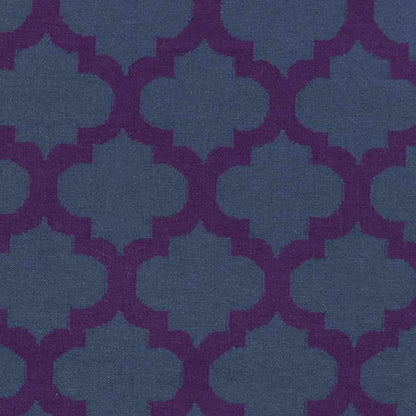 Kobuk Modern Navy/Violet Area Rug