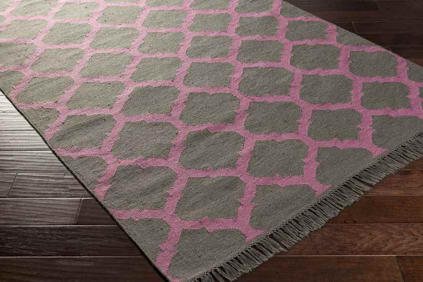 Kobuk Modern Lavender/Light Gray Area Rug