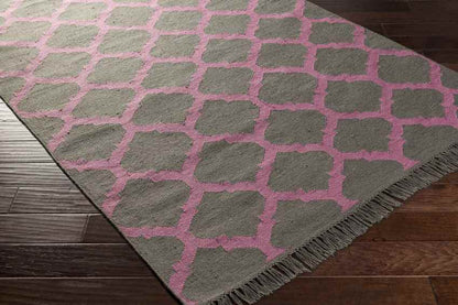 Kobuk Modern Lavender/Light Gray Area Rug