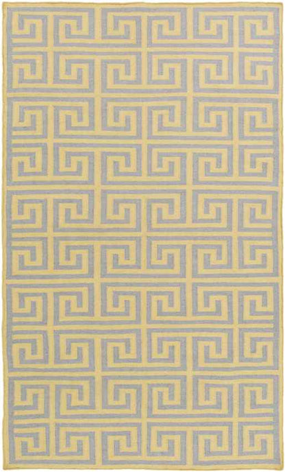 Kotlik Modern Khaki/Ivory Area Rug