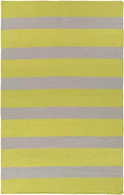Koyuk Modern Green/Light Gray Area Rug