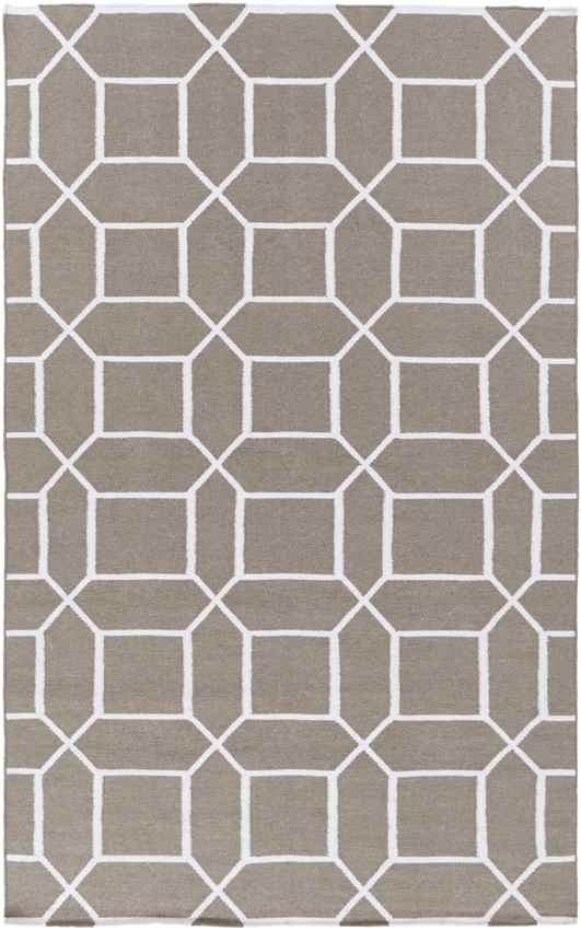Ealing Modern Charcoal/Ivory Area Rug