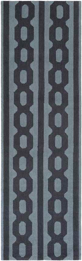 Lakeland Modern Denim/Black Area Rug