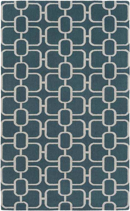 Lakeport Modern Green/Ivory Area Rug