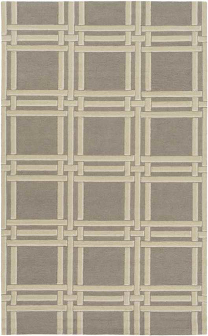 Lakeside Modern Brown Area Rug
