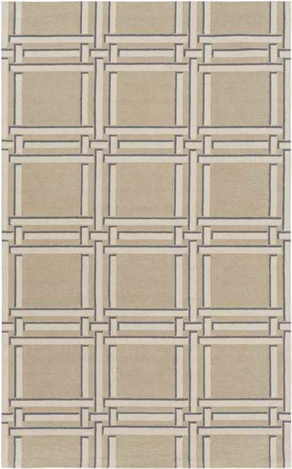 Lakeside Modern Khaki Area Rug