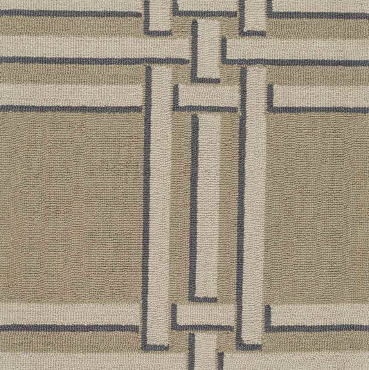 Lakeside Modern Khaki Area Rug