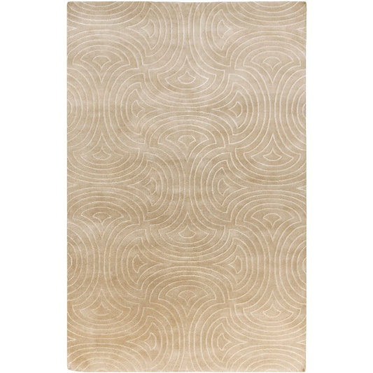 Lavaca Modern Khaki Area Rug