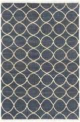 Leesburg Global Neutral/Blue Area Rug
