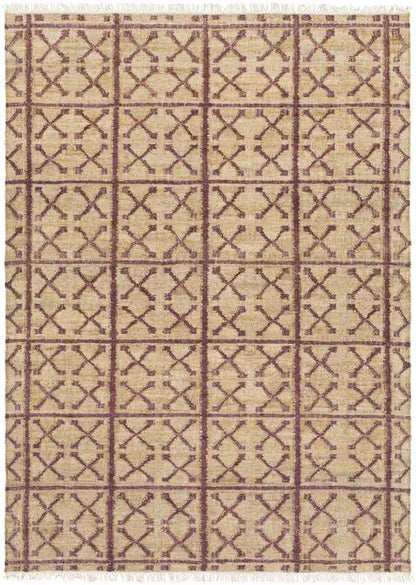 Treviso Cottage Beige/Magenta Area Rug