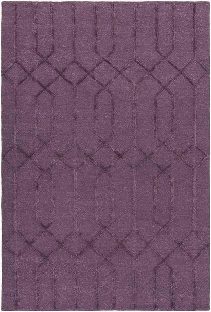 Penryn Modern Eggplant Area Rug