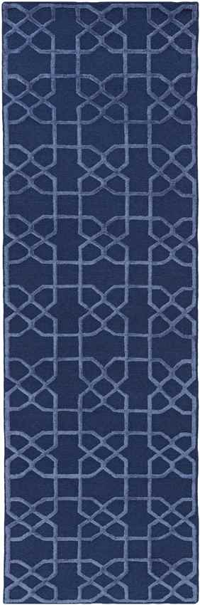 Liberty Modern Navy Area Rug