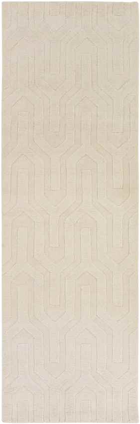 Line Modern Cream Area Rug