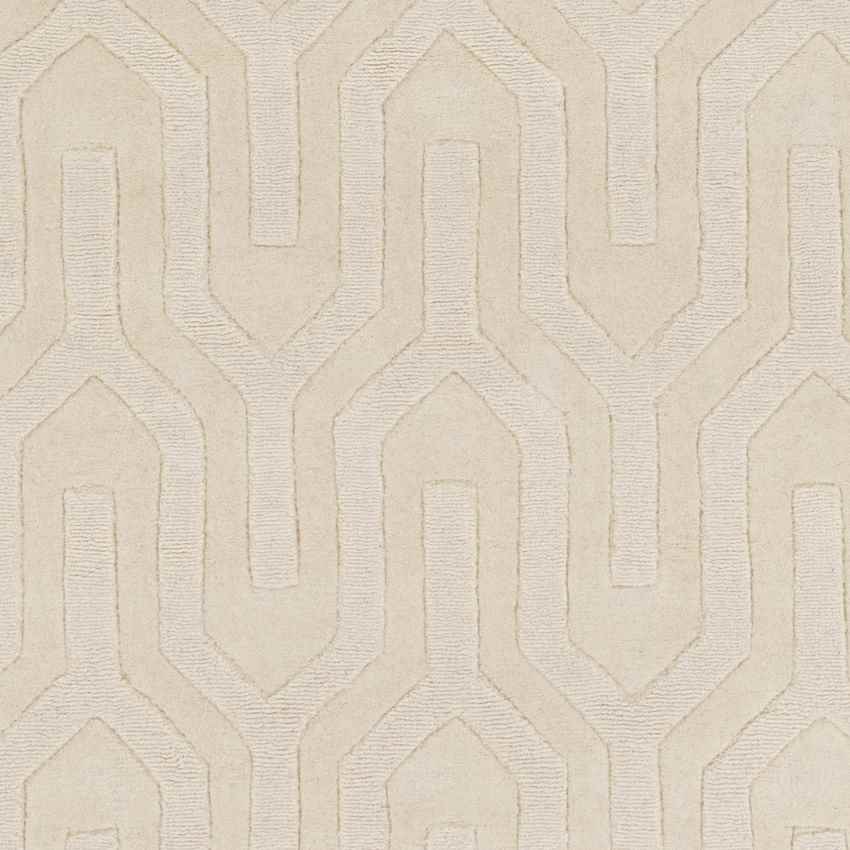 Line Modern Cream Area Rug