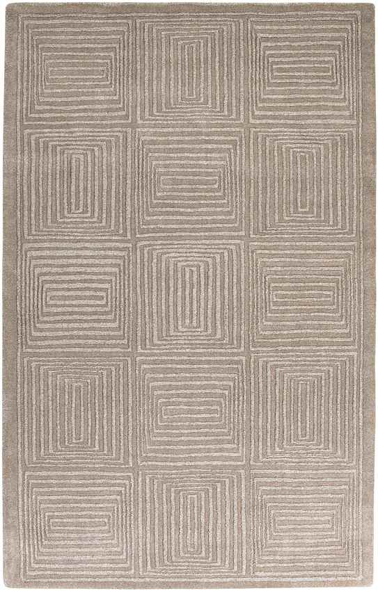 Lipscomb Modern Taupe Area Rug
