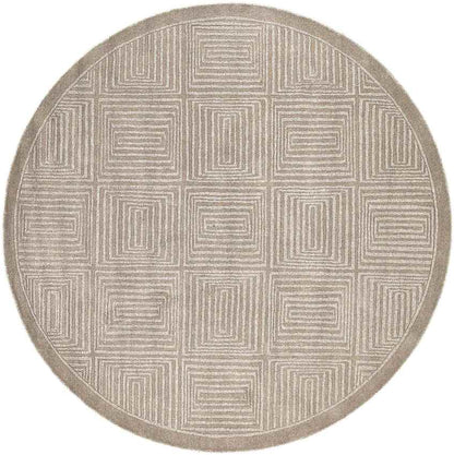 Lipscomb Modern Taupe Area Rug