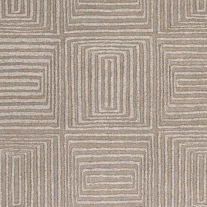 Lipscomb Modern Taupe Area Rug