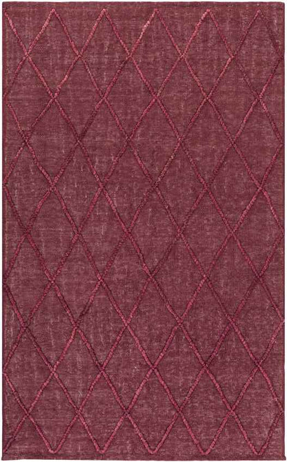 Banff Cottage Burgundy/Garnet Area Rug
