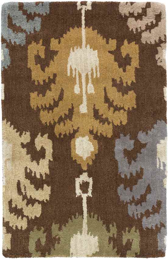 London Global Dark Chocolate Area Rug
