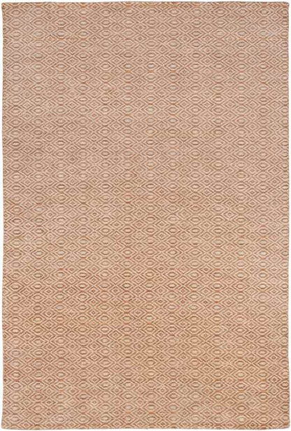 Alford Global Burnt Orange Area Rug