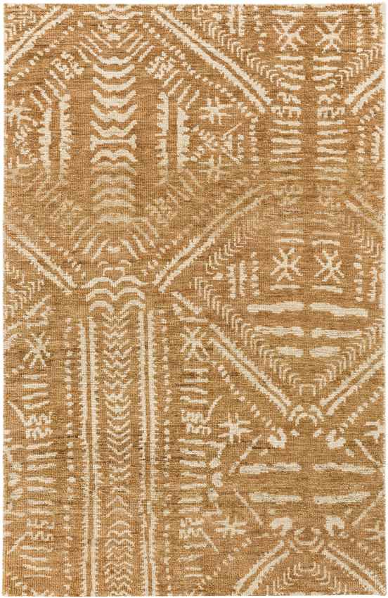 Luthersville Global Teal/Cream/Camel Area Rug