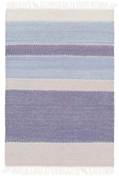 Wymondham Modern Blue/Purple Area Rug