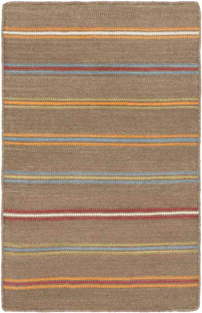 Manila Modern Dark Brown Area Rug