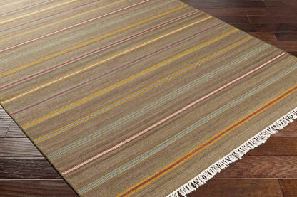 Manila Modern Dark Brown Area Rug