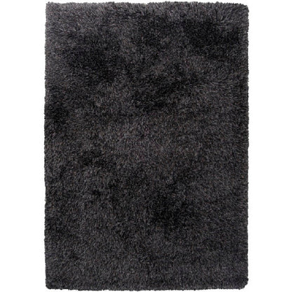 Merane Modern Black/Gray Area Rug