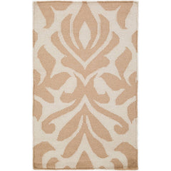 Manzanola Global White/Brown Area Rug