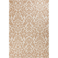 Manzanola Global White/Brown Area Rug