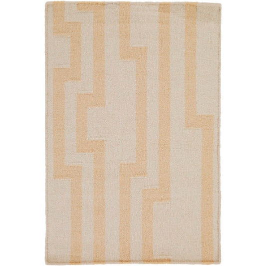Maplesville Modern Tan Area Rug