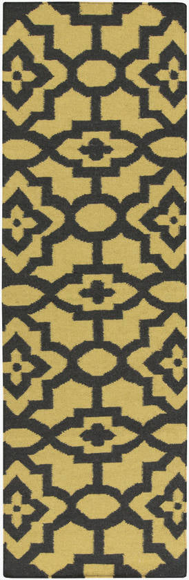 Manteca Global Gold/Black Area Rug