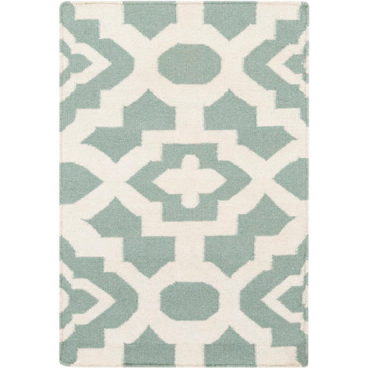 Manteca Global Sea Blue Area Rug