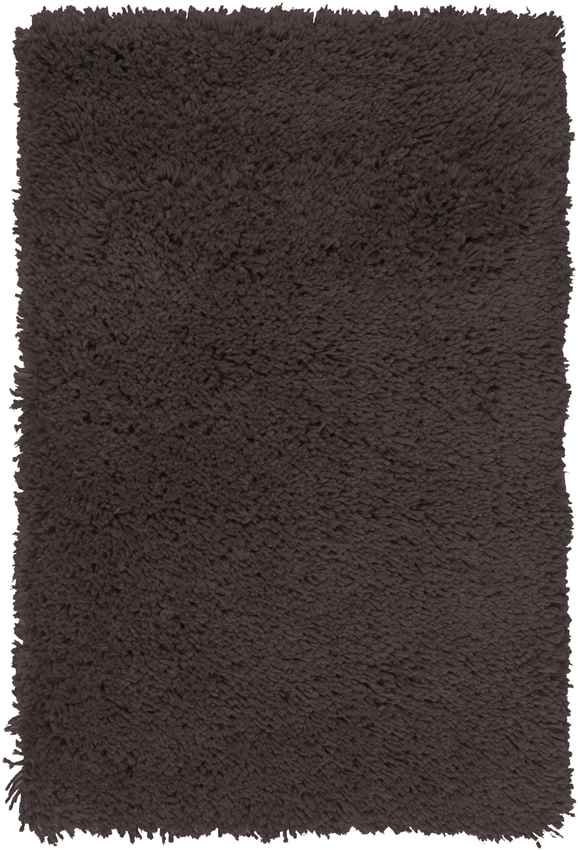 Marble Modern Dark Brown Area Rug
