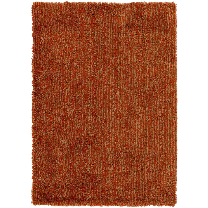 Marble Modern Orange/Gold Area Rug
