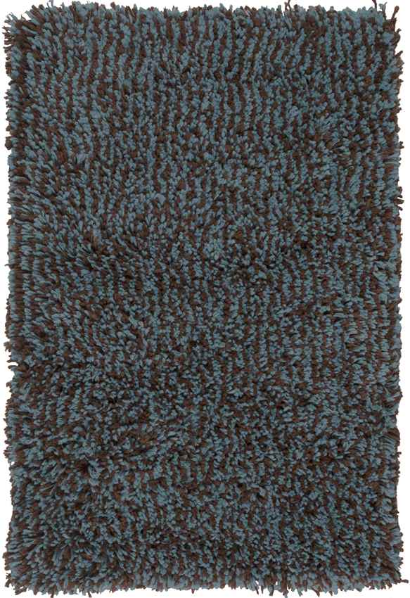 Marble Modern Dark Charcoal Area Rug