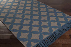 Mekoryuk Modern Charcoal Area Rug