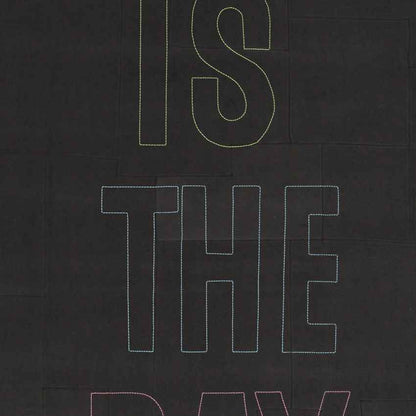 Mendota Modern Black/Pink Area Rug