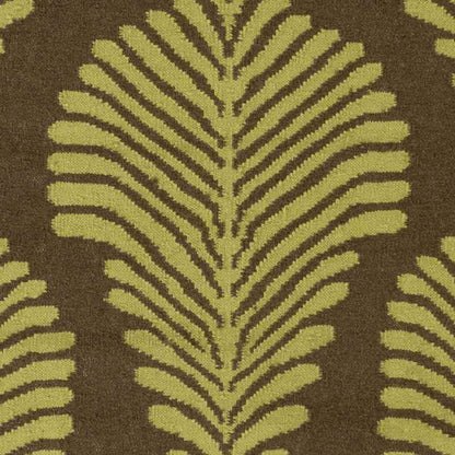 Millport Modern Lime/Dark Brown Area Rug