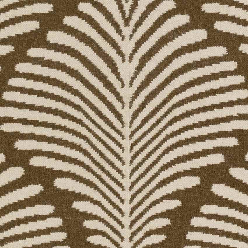Millport Modern Khaki/Dark Brown Area Rug