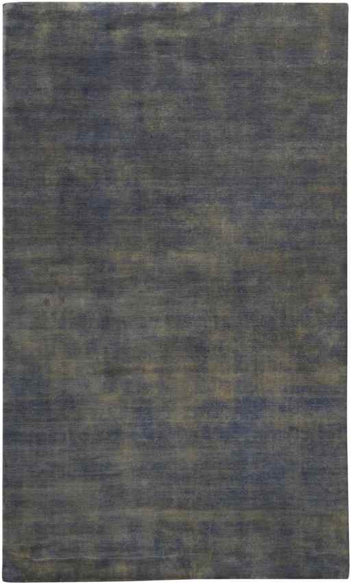 Montezuma Modern Blue Denim Area Rug