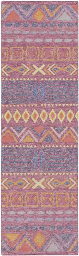 Monticello Global Bright Purple Area Rug