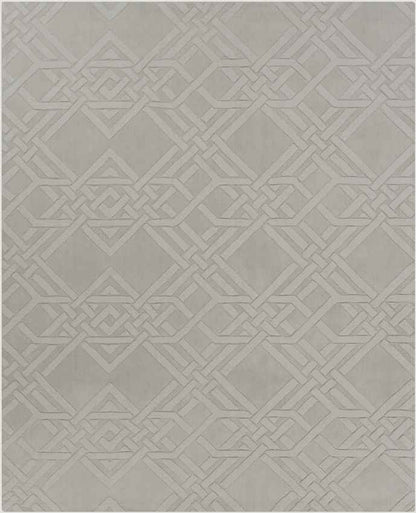 Mosses Modern Light Gray/Slate Area Rug