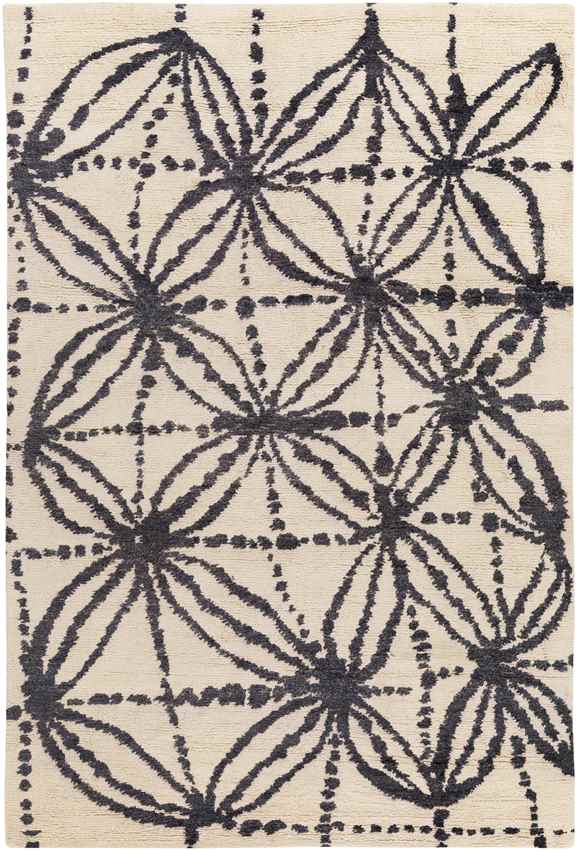 Norwalk Global Black/Beige Area Rug